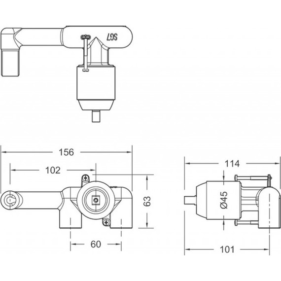 Скрытая часть Bravat D968K-ENG фото 2