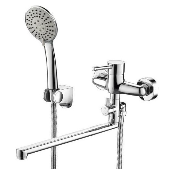 Смеситель для ванны Bravat Slim F6332366CP-01L-RUS фото 
