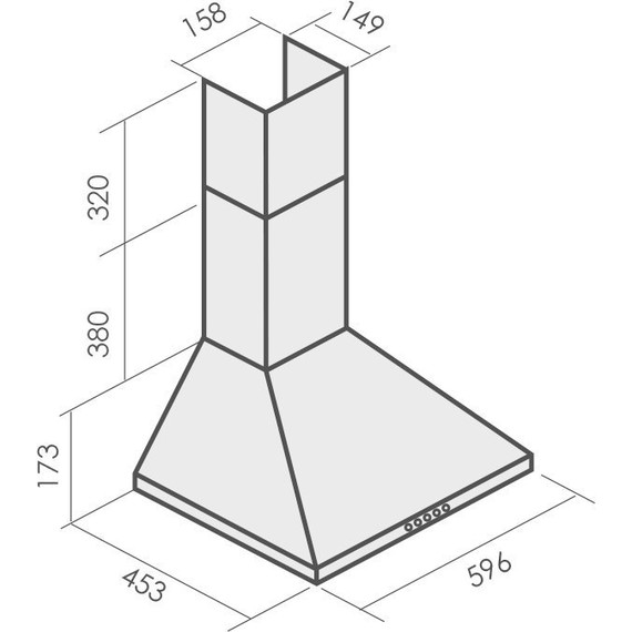 Вытяжка MBS Laurus 160 inox фото 2
