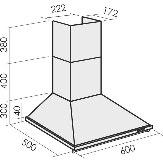 Вытяжка MBS Magnolia 160 black - 2 Вытяжка MBS Magnolia 160 black фото 2