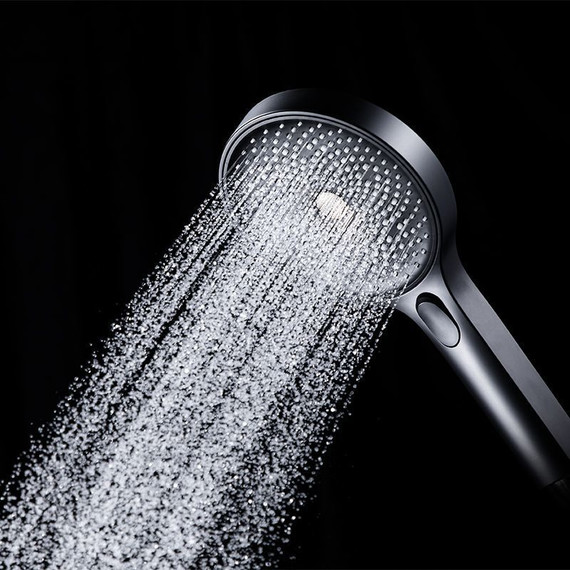 Ручной душ Bravat P70301BW-ENG, черный матовый фото 6