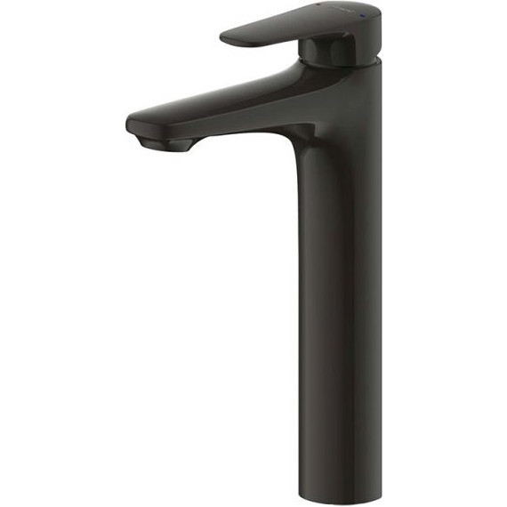Смеситель для раковины высокий Bravat Source Black F1173218BW-A9-ENG, черный, Цвет производителя: чёрный фото 