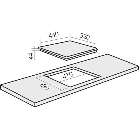 Газовая варочная поверхность MBS PG-453BL фото 2