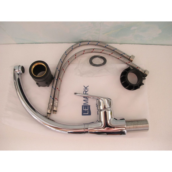 Смеситель для кухни Lemark Luna LM4155C фото 6