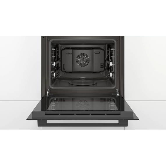 Встраиваемый электрический духовой шкаф Bosch Serie 6 HIJ517YB0R, чёрный фото 3