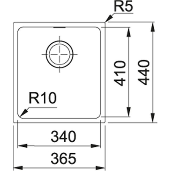Кухонная мойка Franke Sirius SID 110-34 (144.0603.819) серый фото 2