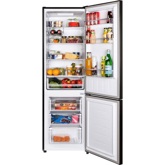 Двухкамерный холодильник Maunfeld MFF176SFSB - 2 Двухкамерный холодильник Maunfeld MFF176SFSB фото 2