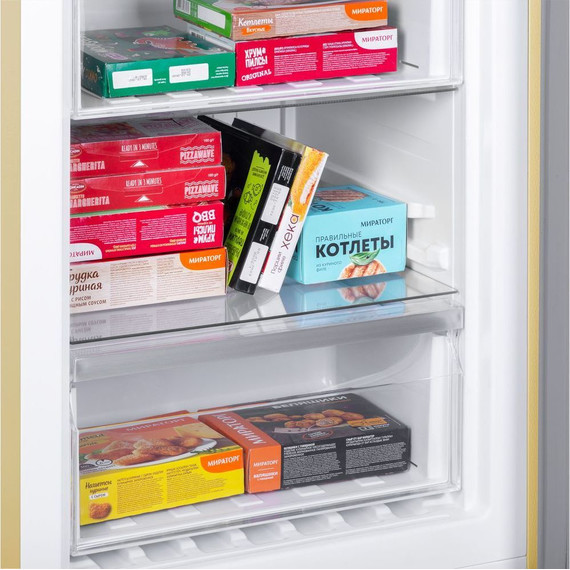 Двухкамерный холодильник Maunfeld MFF185SFBG фото 17