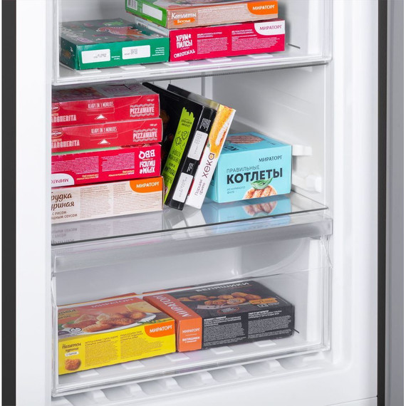 Двухкамерный холодильник Maunfeld MFF185SFSB - 18 Двухкамерный холодильник Maunfeld MFF185SFSB фото 18