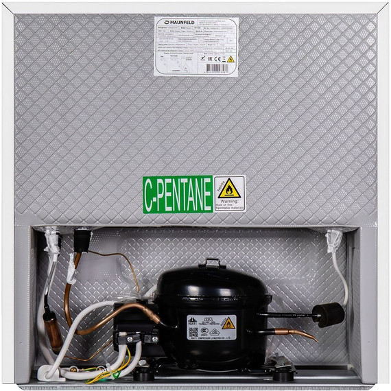 Однокамерный холодильник Maunfeld MFF50W фото 6