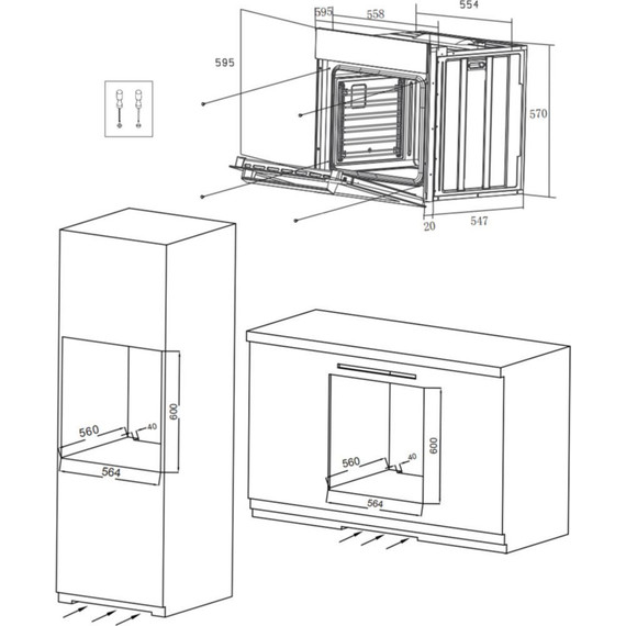 Электрический духовой шкаф Maunfeld EOEH.7611SCB фото 17