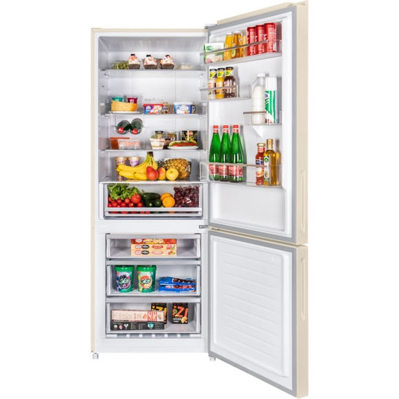 Двухкамерный холодильник Maunfeld MFF1857NFBG фото 2