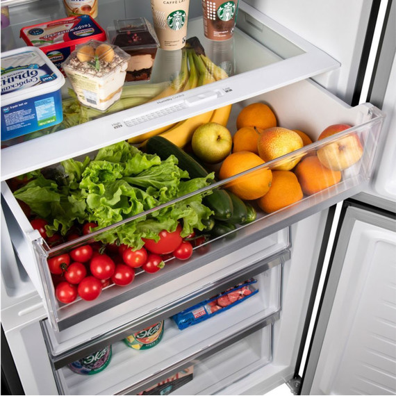 Двухкамерный холодильник Maunfeld MFF1857NFSB фото 8