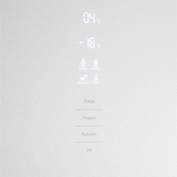 Двухкамерный холодильник Maunfeld MFF1857NFW фото 10