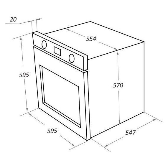 Электрический духовой шкаф Maunfeld EOEM.769B3 фото 16