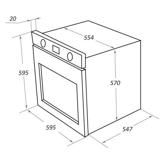 Электрический духовой шкаф Maunfeld EOEM.769SCS2B фото 16