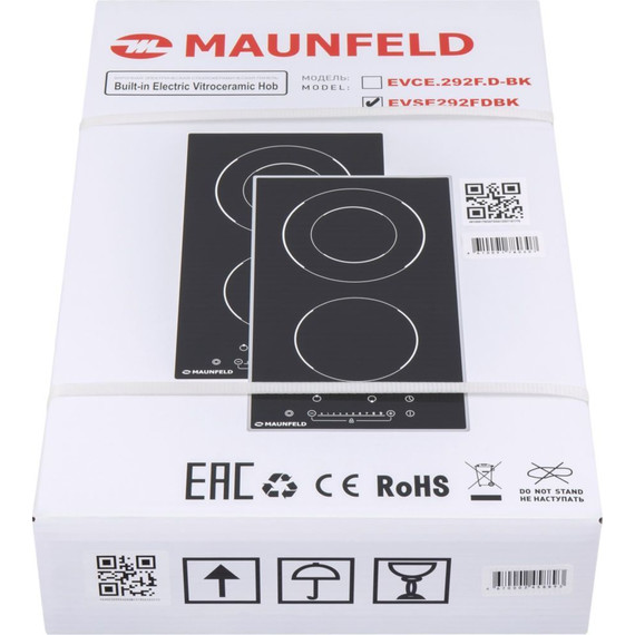 Электрическая варочная поверхность Maunfeld EVSE292FDBK Domino - 10 Электрическая варочная поверхность Maunfeld EVSE292FDBK Domino фото 10
