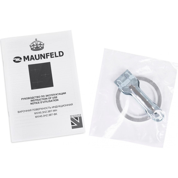 Индукционная варочная поверхность Maunfeld MVI45.3HZ.3BT-BK - 10 Индукционная варочная поверхность Maunfeld MVI45.3HZ.3BT-BK фото 10