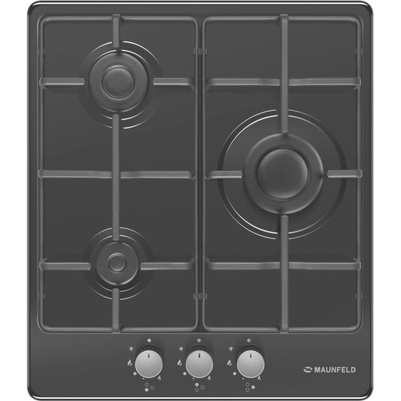 Газовая варочная поверхность Maunfeld EGHE.43.3STS-EB - 2 Газовая варочная поверхность Maunfeld EGHE.43.3STS-EB фото 2