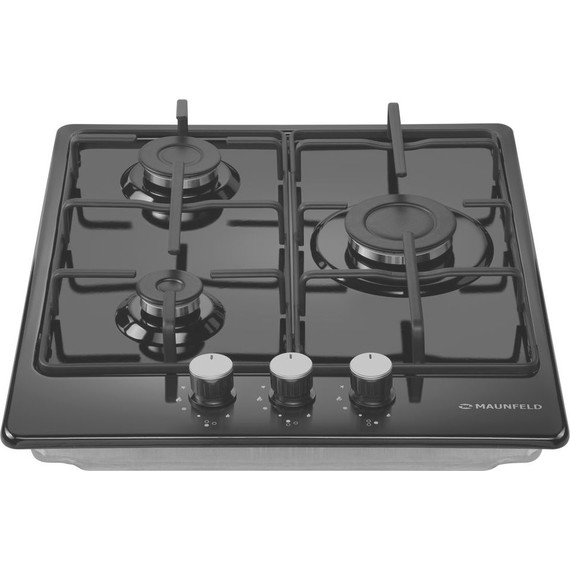 Газовая варочная поверхность Maunfeld EGHE.43.3STS-EB - 3 Газовая варочная поверхность Maunfeld EGHE.43.3STS-EB фото 3