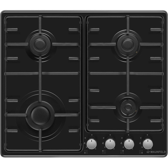 Газовая варочная поверхность Maunfeld EGHE.64.3STS-EB/G фото 2