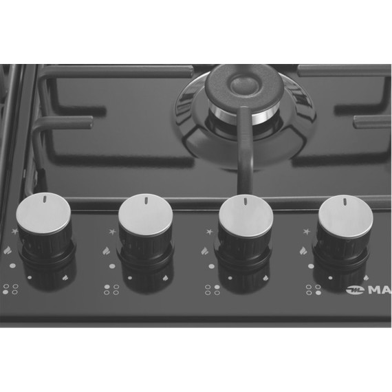 Газовая варочная поверхность Maunfeld EGHE.64.3STS-EB фото 6