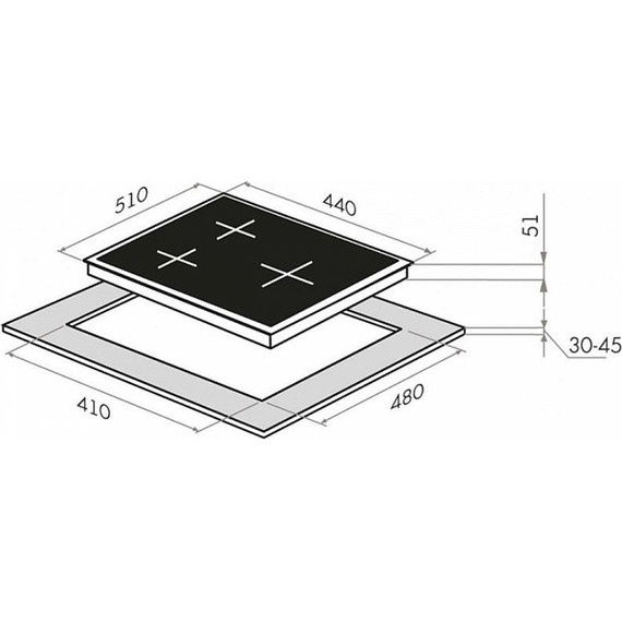Газовая варочная поверхность Maunfeld EGHE.64.3STS-EW - 19 Газовая варочная поверхность Maunfeld EGHE.64.3STS-EW фото 19