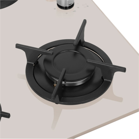 Газовая варочная поверхность Maunfeld EGHG.64.1CBG/G (бежевое стекло) фото 10