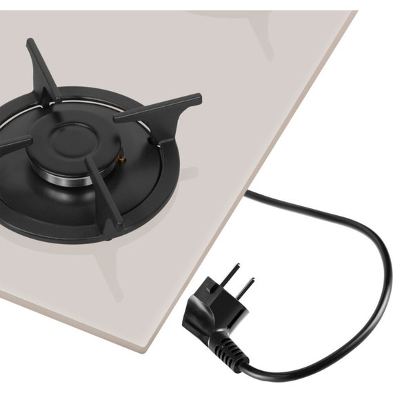 Газовая варочная поверхность Maunfeld EGHG.64.1CBG/G (бежевое стекло) фото 12