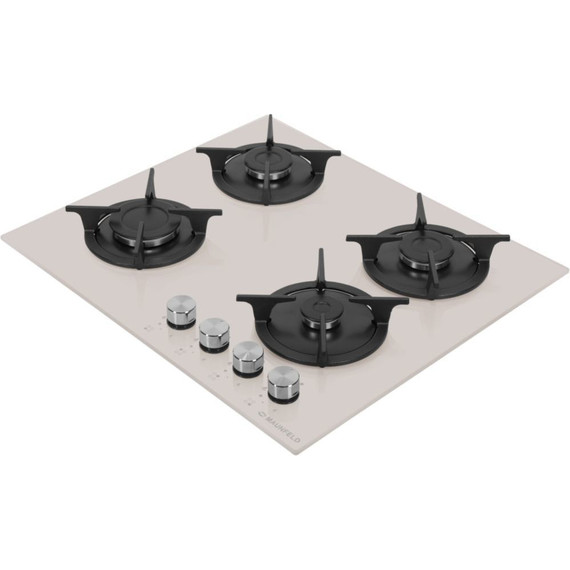 Газовая варочная поверхность Maunfeld EGHG.64.1CBG/G (бежевое стекло) фото 4