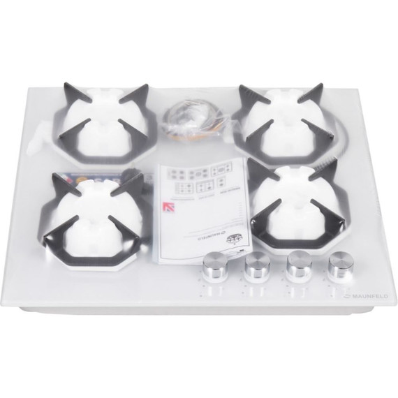 Газовая варочная поверхность Maunfeld EGHG.64.23CW\G (белое стекло) - 19 Газовая варочная поверхность Maunfeld EGHG.64.23CW\G (белое стекло) фото 19