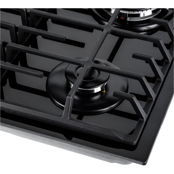 Газовая варочная поверхность Maunfeld EGHG.64.63CB.R/G (чёрное стекло) фото 7