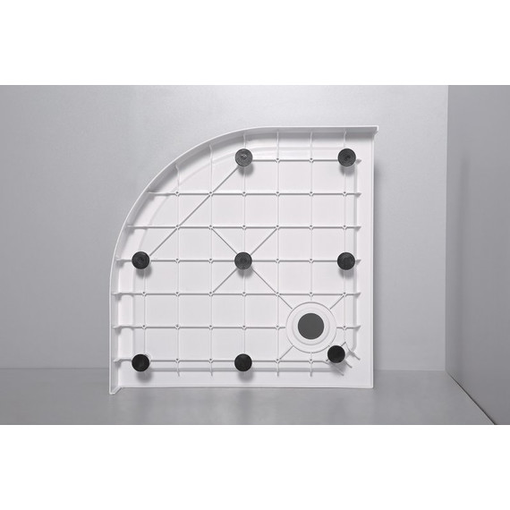 Поддон SMC Cezares TRAY-SMC-R-90-550-150-W 90x90 см фото 3