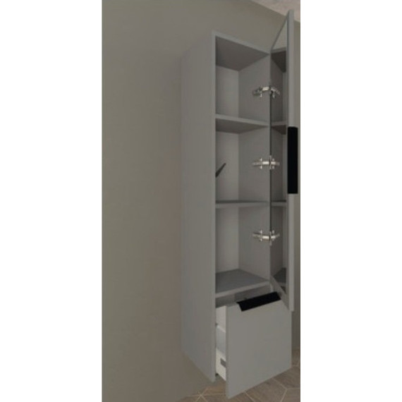 Пенал подвесной Cezares Urban 35 см 55184, Grigio opaco фото 3