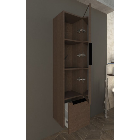 Пенал подвесной Cezares Urban 35 см 55182, Frassino scuro фото 3