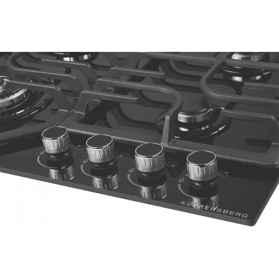 Газовая варочная поверхность Kuppersberg FG 63 B - 3 Газовая варочная поверхность Kuppersberg FG 63 B фото 3