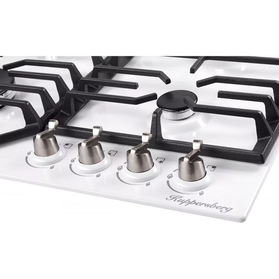 Газовая варочная поверхность Kuppersberg FS 603 W Silver фото 3