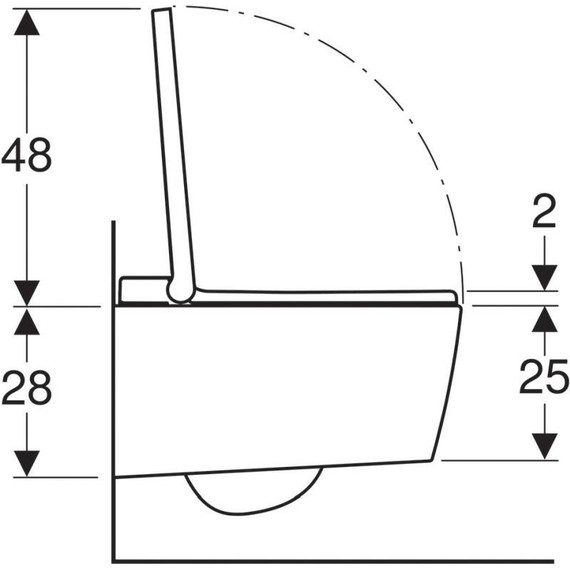Унитаз-биде подвесной безободковый Geberit AquaClean Sela 146.224.21.1 с крышкой микролифт (панель - хром) фото 15