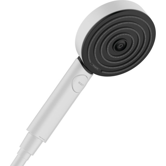 Ручной душ Hansgrohe Pulsify Select 105 3jet Relaxation 24110700, белый матовый фото 