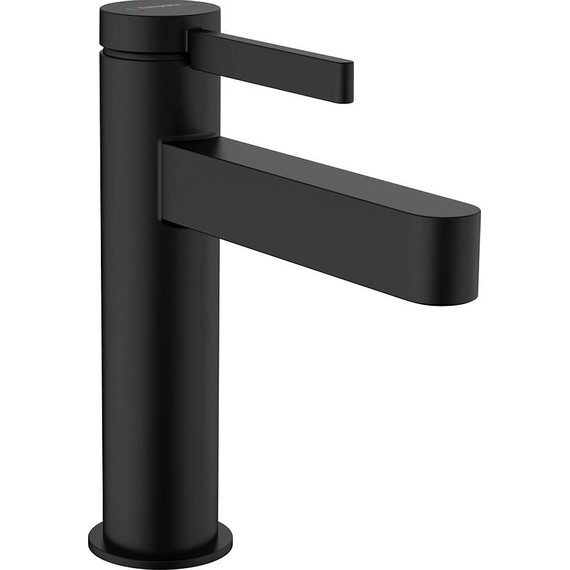 Смеситель для раковины Hansgrohe Finoris 76023670, черный матовый фото 