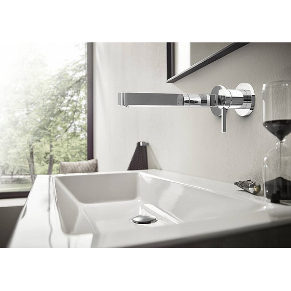 Смеситель для раковины настенный Hansgrohe Finoris 76050000 фото 2