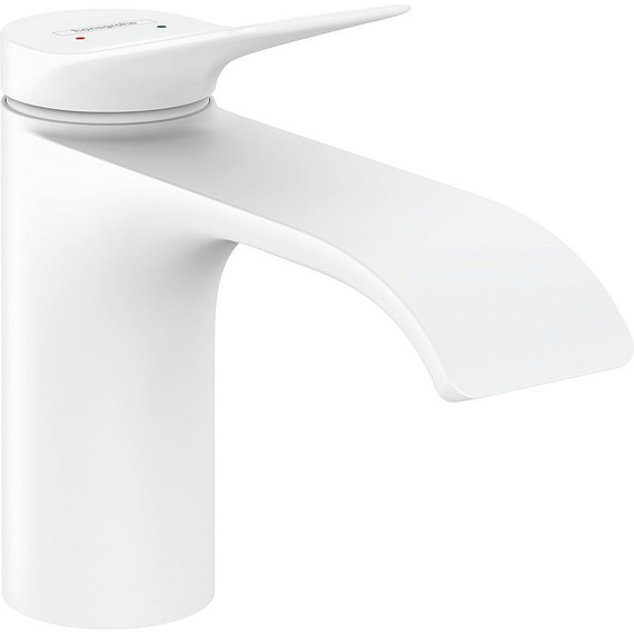 Смеситель для раковины Hansgrohe Vivenis 75012700, белый матовый фото 