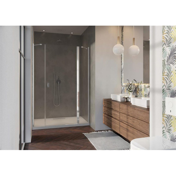 Душевая дверь Radaway Nes 8 DWJS 130 см R (стекло 8 мм), хром/прозрачное - 2 Душевая дверь Radaway Nes 8 DWJS 130 см R (стекло 8 мм), хром/прозрачное фото 2