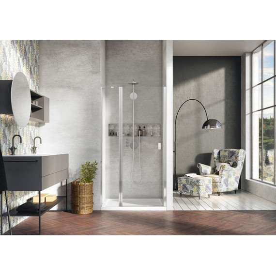 Душевая дверь Radaway Nes 8 DWJ II 80 см 10083080-01-01L (стекло 8 мм), хром/прозрачное - 2 Душевая дверь Radaway Nes 8 DWJ II 80 см 10083080-01-01L (стекло 8 мм), хром/прозрачное фото 2