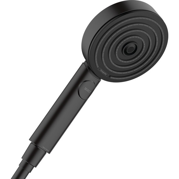 Ручной душ Hansgrohe Pulsify Select 105 3jet Activation 24100670, черный матовый фото 