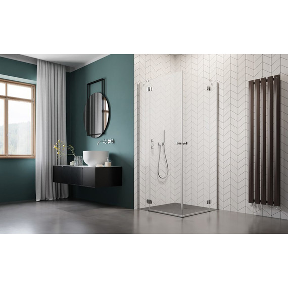 Душевое ограждение Radaway Torrenta KDD 80x100 см 132273-01-01R, хром/прозрачное фото 2