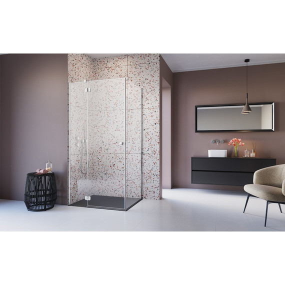 Душевое ограждение Radaway Torrenta KDJ 90x100 см 132240-01-01L, хром/прозрачное фото 2