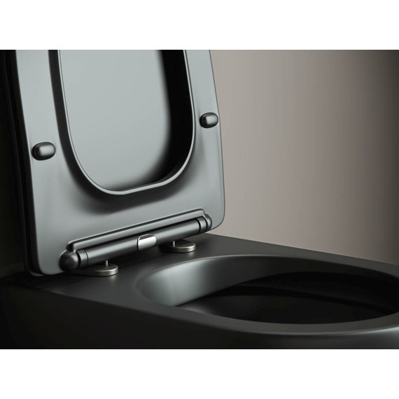 Инсталляция с подвесным унитазом комплект: Grohe Rapid SL 38772001 с подвесным унитазом Ceramica Nova Metropol Rimless CN4002MB сиденье микролифт, крепление, кнопка смыва хром фото 10