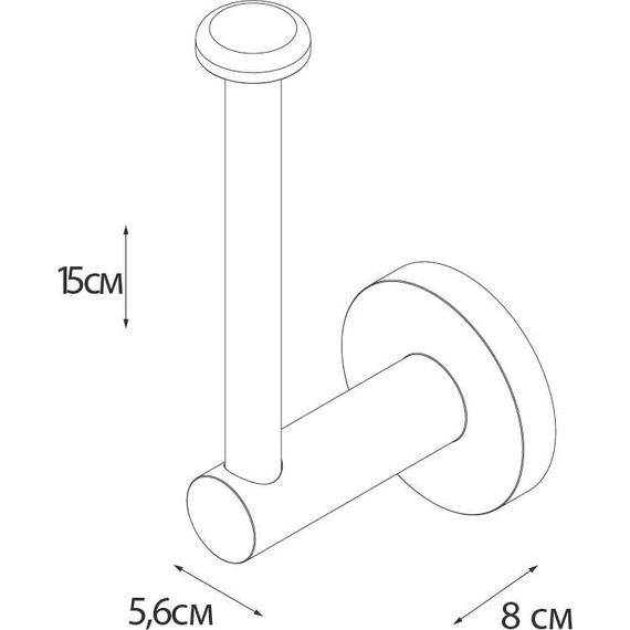 Держатель для туалетной бумаги Fixsen Hotel FX-31010B - 4 Держатель для туалетной бумаги Fixsen Hotel FX-31010B фото 4