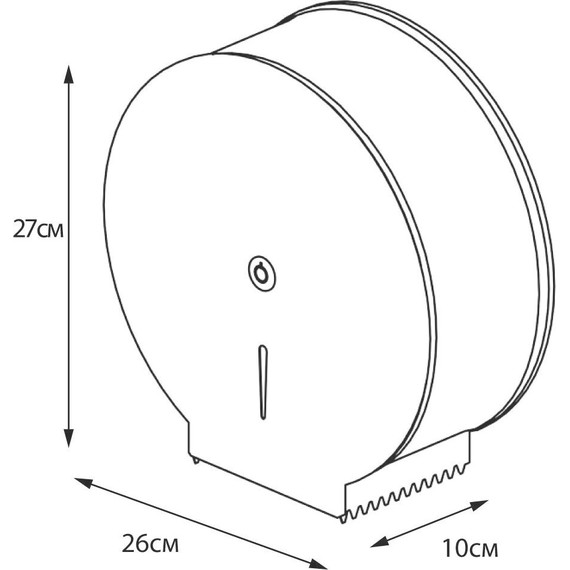 Держатель для туалетной бумаги Fixsen Hotel FX-31010C фото 3